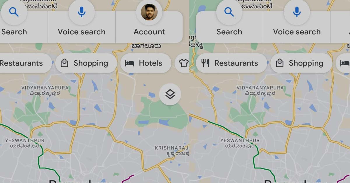 Voice Search in Google Maps